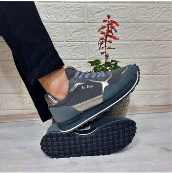 Lee Cooper Lc-30102 Siyah-gri Erkek Sneaker 001