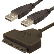 Resim Kuvars Usb 2.0 To 2.5 Inch Sata Hard Disk Ssd Hdd Bağlantı Kablosu Harici Disk Kablosu 