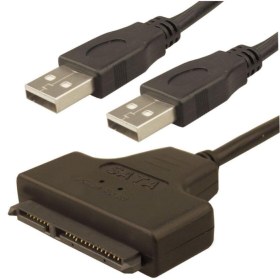 Resim Kuvars Usb 2.0 To 2.5 Inch Sata Hard Disk Ssd Hdd Bağlantı Kablosu Harici Disk Kablosu 