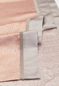 Resim Pembe Zincir Detaylı Runner - Pembe / 320 x 55 cm 