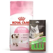 Resim Royal Canin Kitten Yavru Kedi Maması 2 Kg + Crocus Cream Ödül 4x15 Gr 
