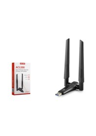Resim Pıx-lınk Uac20 Usb Wıfı Adaptor Ac1200 Dual Anten 2.4ghz&5ghz Rtl 