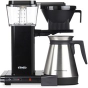 Resim Moccamaster Filtre Kahve Makinesi, Paslanmaz Çelik Termoslu, 1.25 L Kapasite, Siyah, 1450W 