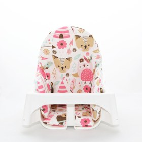 Resim Pink Woodland Bambi Mama Sandalyesi Minderi 