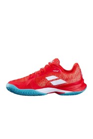 Resim Babolat Jet Mach 3 Ac Women Kadın Kırmızı Tenis Ayakkabısı 