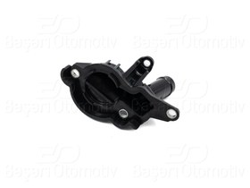 Resim Audi A1 A3 Skoda Octavia 3 VW Golf 7 Jetta 4 Polo 1.4 TSI 1.6 2012 Sonrası Su Flanşı 