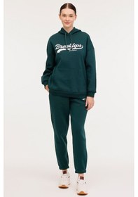 Resim Lumberjack Wl Esty 17gf960 4pr Yeşil Kadın Sweatshirt 000000000101875894 Yeşil 