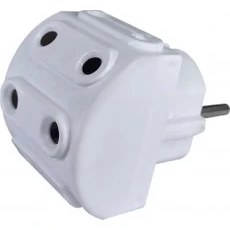 Resim Asel ASL-400 0408 5'li Golyat Fiş Priz - HRD-010919 