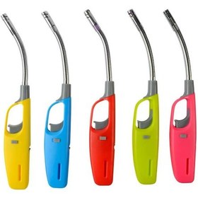 Resim Mutfak Çakmağı Uzun Çakmak Yaylı Uzun Çakmak Çok Renkli 