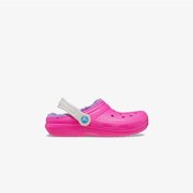 Resim Crocs Classic Lined Clog Çocuk Pembe Terlik 026 207010 PEMBE 