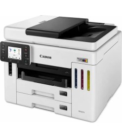 Resim Canon Dublex Baskı ve 3 Tepsi Kağıt Girişi ile Maxify Wi-Fi + Faks Renkli Çok Fonksiyonlu Tanklı Mürekkep Püskürtmeli Yazıcı 