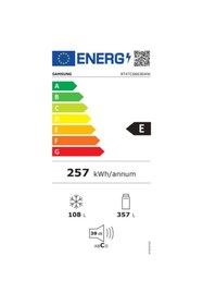 Resim RT47CG6636WWTR Üstten Donduruculu Beyaz Buzdolabı 