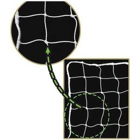 Resim Voit 3 Mm Futbol Kale Ağı Beyaz 