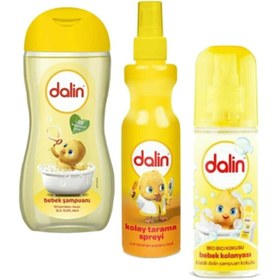 Resim Dalin Bebek Şampuanı + Kolay Tarama Spreyi + Kolonya Bıcı Bıcı (3'lü Set) 