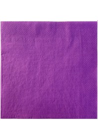 Resim Servis Peçete Mor 33x33 Cm - 20 Adet 