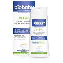 Resim Biobaby Kuru ve Çok Kuru Ciltler İçin Saç ve Vücut Şampuanı 300 ml 