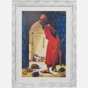 Resim Mina Art Çerçeveli Linen Baskı Tablo 60x80 cm 