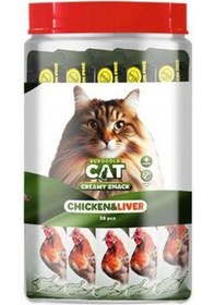 Resim Eurogold Cat Ciğerli Tavuklu Kedi Ödül Maması 30 x 15 G 