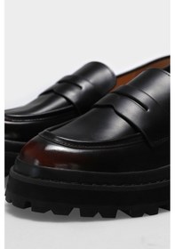 Resim Lufian Denıs Kadın Deri Ayakkabı Bordo Bordo 122230006100740 Bordo 