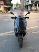 Resim Motocam Yuki Vampire 125 Siperlik 125 Siperlik Ön Cam 2023-2025 Model 72cm Açıkfüme Renkli 4mm Uzun Cam 
