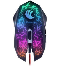 Resim Polosmart PGM25 Kablolu Gaming Mouse & Mouse Pad Kırmızı 