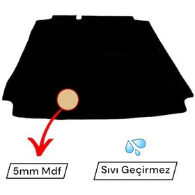 Resim Volkwagen Jetta 2011 Sonrası Bagaj Halısı - Öz-iş 