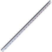 Resim 1 adet Şeffaf PP Malzemeli Cetvel, 15cm/20cm Şeffaf Düz Kenar, Dikdörtgen Ölçüm Aracı Dikiş İşaretleme için, Doğum Günü Öğretmen Ödülü Kırtasiye Hediyesi, Dikiş Aksesuarları 