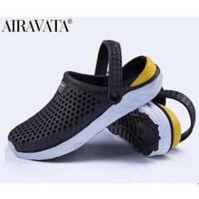 Resim Mavi Unisex Moda Plaj Takunya Kalın Taban Terlik Su Geçirmez Kaymaz Sandalet Kadın Erkek İçin Terlik Mavi 