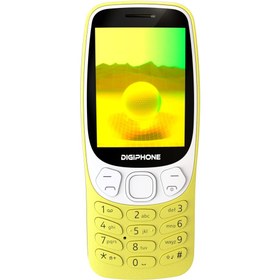 Resim DIGIPHONE S320 Sarı Tuşlu Cep Telefonu 