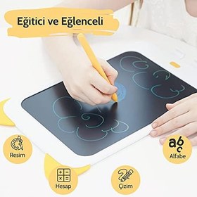 Resim Xiaomi Wicue 10” Sarı Kedi LCD Dijital Renkli Çizim Tableti 