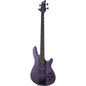 Resim Schecter C-4 GT Bas Gitar (Satin Trans Purple) 