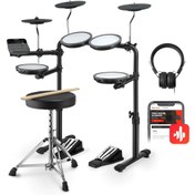 Resim Hype Store Donner DED-70 E Drum/E Drum Kids Acemi, Mesh Pad, Taşınabilir Davul Seti, Taşınabilir Şarj Cihazı, D 