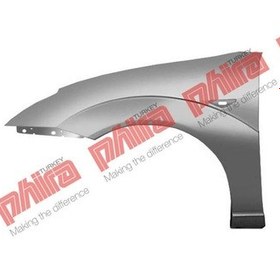 Resim Oran- Ford Focus 1998-2005 Çamurluk Ön Sol Sınyal Delıklı Sac Xs4116016au 