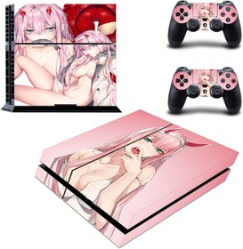 Resim Vanknight Vinil çıkartma cilt çıkartmalar Anime kız kapak düzenli PS4 konsol denetleyicileri seksi kız 