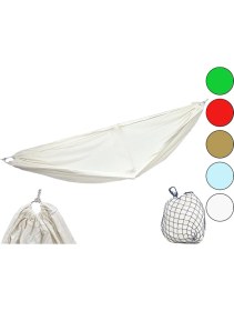 Resim Go İthalat Gabardin Dokuma Renkli Pamuk Kumaş Kamp Hamak 135X260CM200KG.TAŞIMA6MT Ipfile Çantalı (5263) 