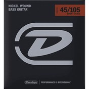 Resim Jim Dunlop DBN45105S Nickel Wound Short Scale Set Bas Gitar Teli (45-105) 