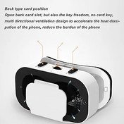 Resim Sxhlseller 360° VR 3D Kulaklık, Göz Koruması Güvenlik Tasarımlı Panoramik VR Gözlükler, 4,7‑6,53 İnç Cep Telefonları Için Ergonomik Kafa Bandı 