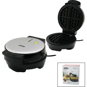 Resim Timion Belçika Waffle Makinesi Elektrikli 4 Waffle - Yapışmaz Döküm Plaka Paslanmaz Çelik Üst Kaplama SSM-2591 (5148) 