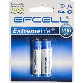 Resim Genel Markalar Hr-1100aaa Şarjlı Pil Aaa Ince Kalem 1100 Mah Ni-mh 2li Paket 