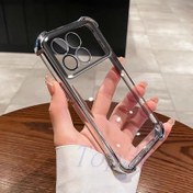 Resim Uygun olan XiaoMi Poco X6 Pro Dört Köşe Darbeye Dayanıklı Şeffaf Telefon Kılıfı 