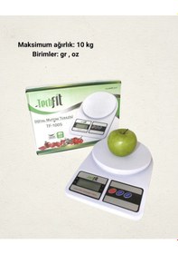 Resim Mey İthalat Tf-1010 Dijital Mutfak Tartısı Beyaz 