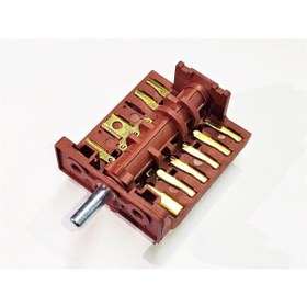 Resim Ankastre Fırın 6+7 Ac6 6 Kademe Polyemit Çevirmeli Şalter 
