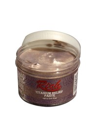 Resim Rich Titanium Metalik Rölyef Pasta 160 Cc. 5508 Latte 
