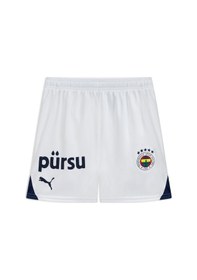 Resim Puma Fenerbahçe S.k. 24/25 Genç İç Saha Şort 775383 04 Beyaz 