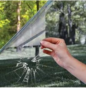 Resim Güvenlik Cam Film Siyah Amerikan Çizilmez Açık Ton 100 Cm X 4 Met 