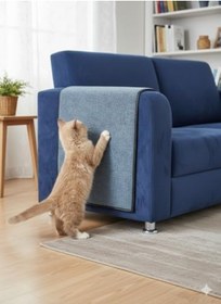 Resim Bypet Koltuk Kenarı Koruyucu Kedi Tırmalama Halısı 50 Cm X 100 Cm Koltuk Tırmalama Halısı 