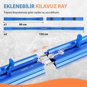 Resim Titi BT-1580A Portatif Ekstra Uzun Fayans Seramik Kesme 380 cm 