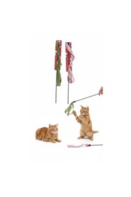 Resim Eco Lounge Yılbaşı Temalı Kedi Oyun Oltası 