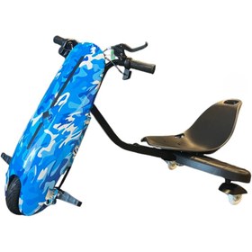 Resim Citymate Drift Car Elektrikli Kaykay Hoverboard Mavi Kamuflaj Desenli Kasa 25 
