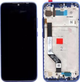 Resim Xiaomi Redmi Note 7 Pro Uyumlu Çıtalı Servis Lcd Ekran Dokunmatik Mavi 